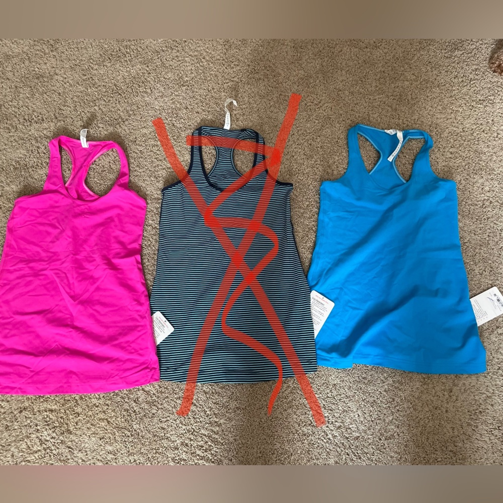 COPY - Lululemon cool racerback tank top